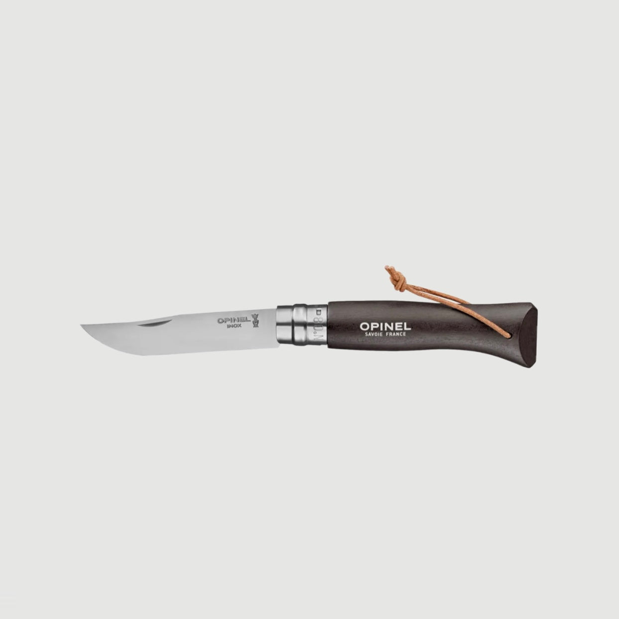 OPINEL No.08 COLORAMA STAINLESS STEEL FOLDING KNIFE (BLACK)
