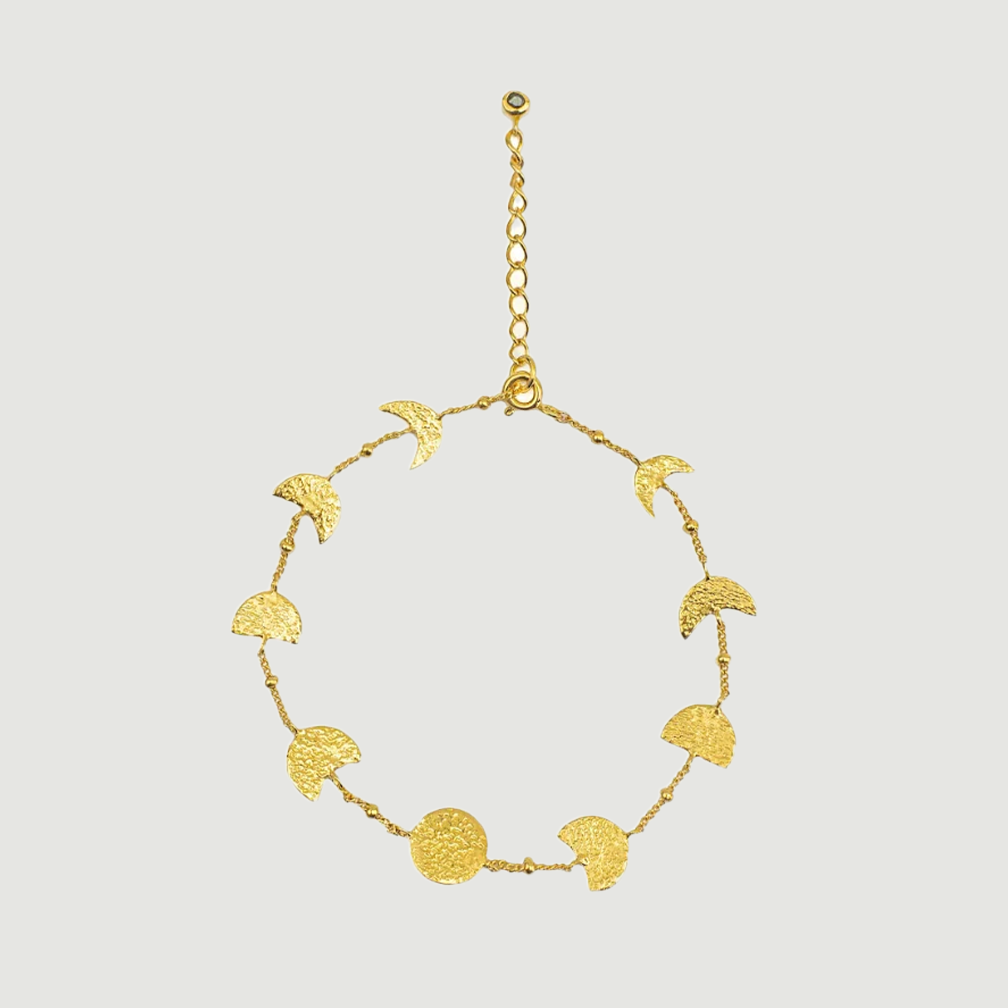 THE CRYSTAL BOUTIQUE THE LUNA BRACELET -MOONPHASES