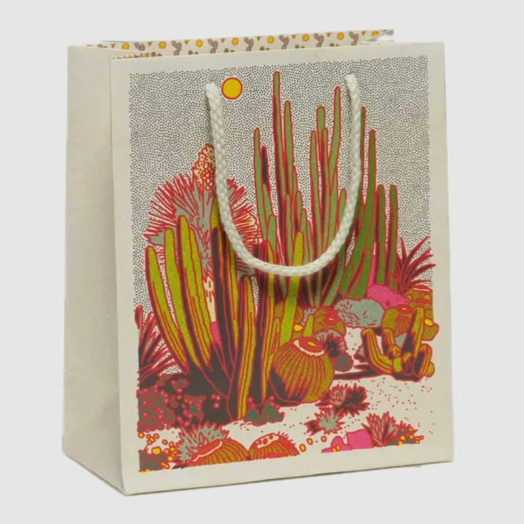 DESERT CACTUS GIFT BAG (RED CAP CARDS)