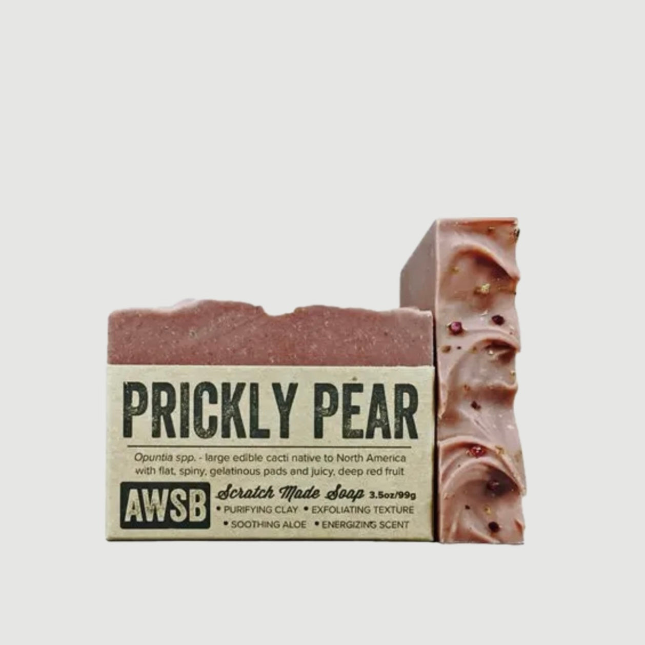 AWSB A WILD SOAP BAR PRICKLY PEAR SOAP