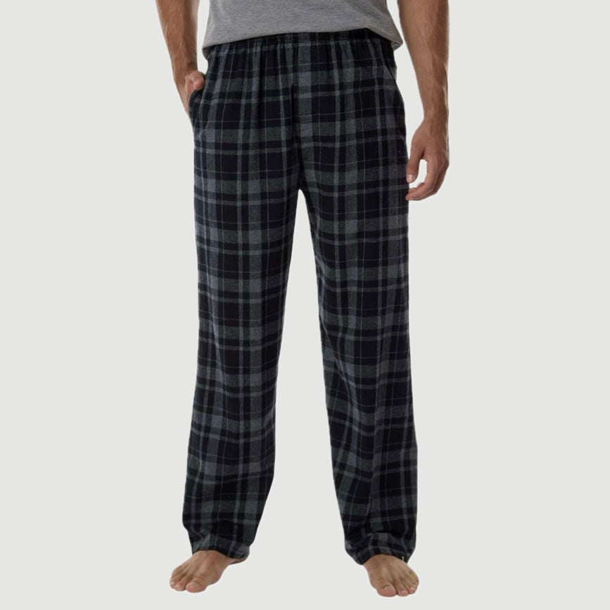 FLANNEL ONLY THE LONELY ROSE (BLACK PLAID)