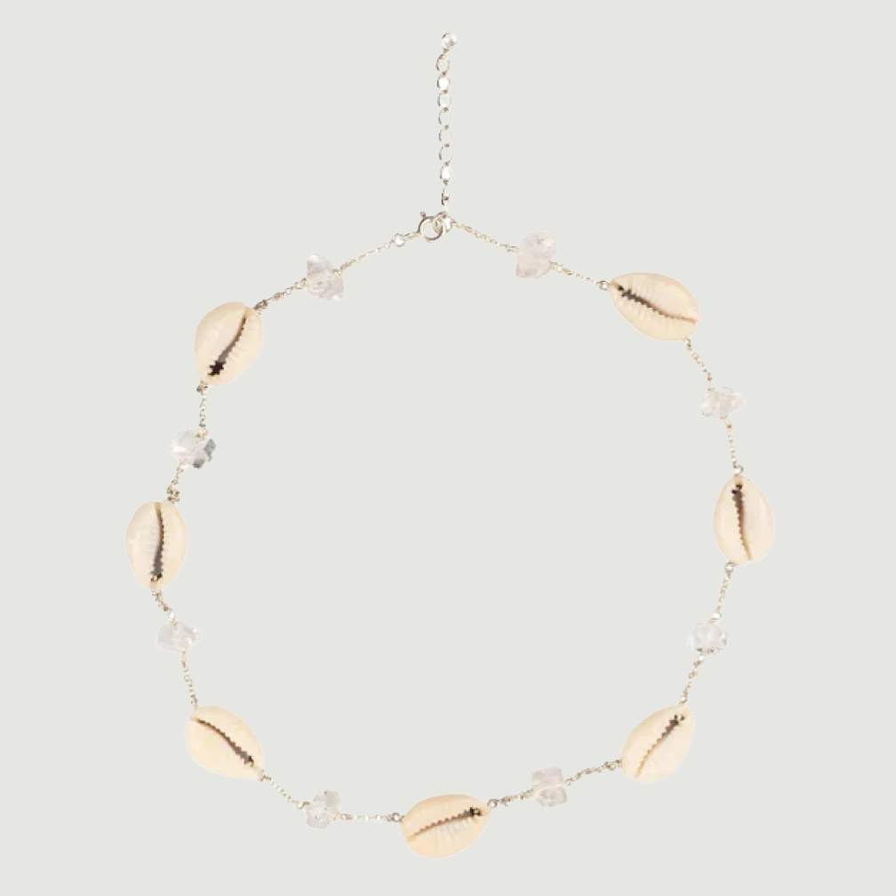 THE CRYSTAL BOUTIQUE THE CANGGU CHOKER SILVER