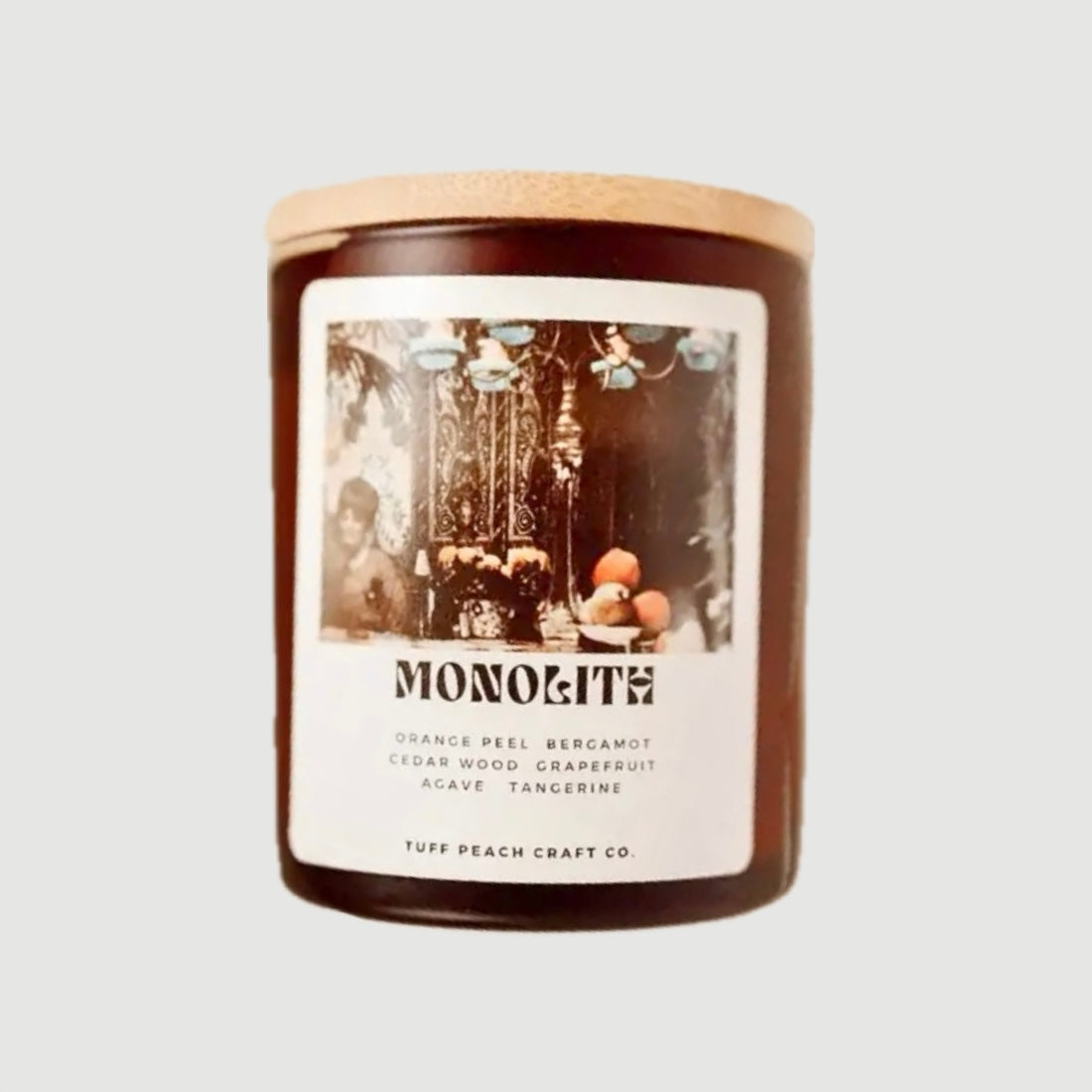 MONOLITH CANDLE TUFF PEACH CRAFT CO.