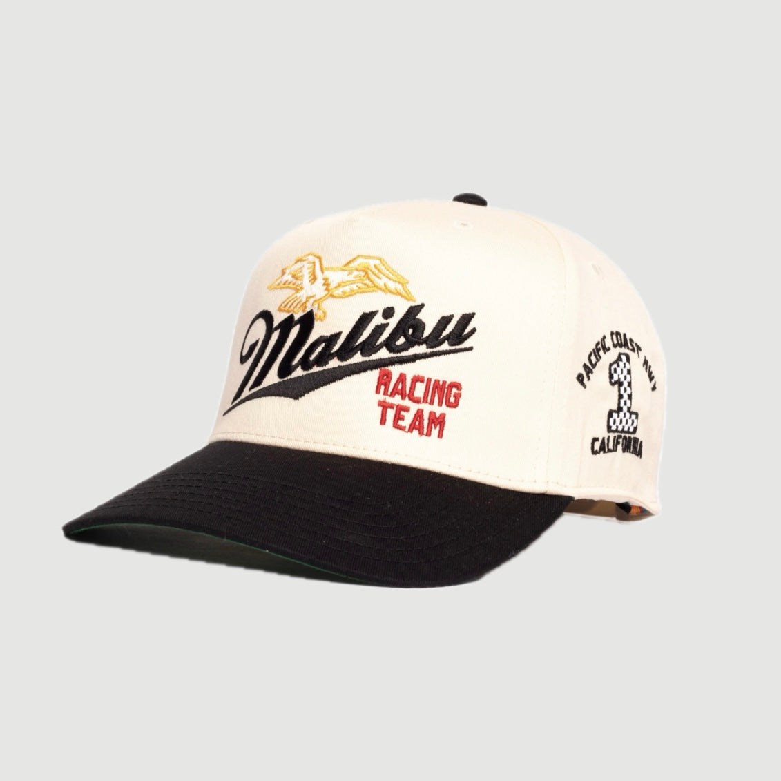 MALIBU RACING GOOD QUALITY HUMAN HAT (BLACK/NATURAL)
