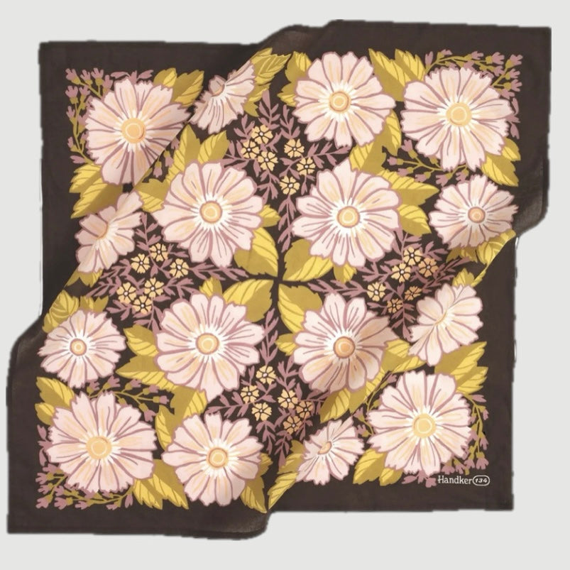 HANDKER VIOLET BANDANA SCARF HANDKER