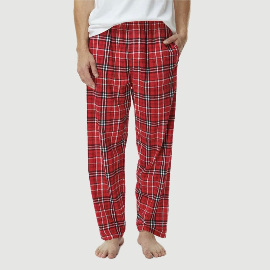 FLANNEL ONLY THE LONELY ROSE (RED PLAID)