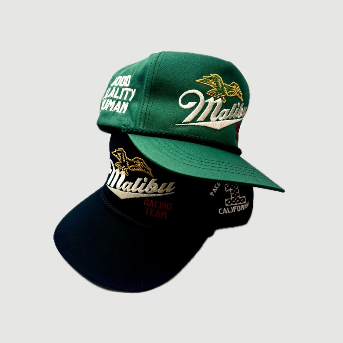 MALIBU RACING GOOD QUALITY HUMAN HAT (BLACK)