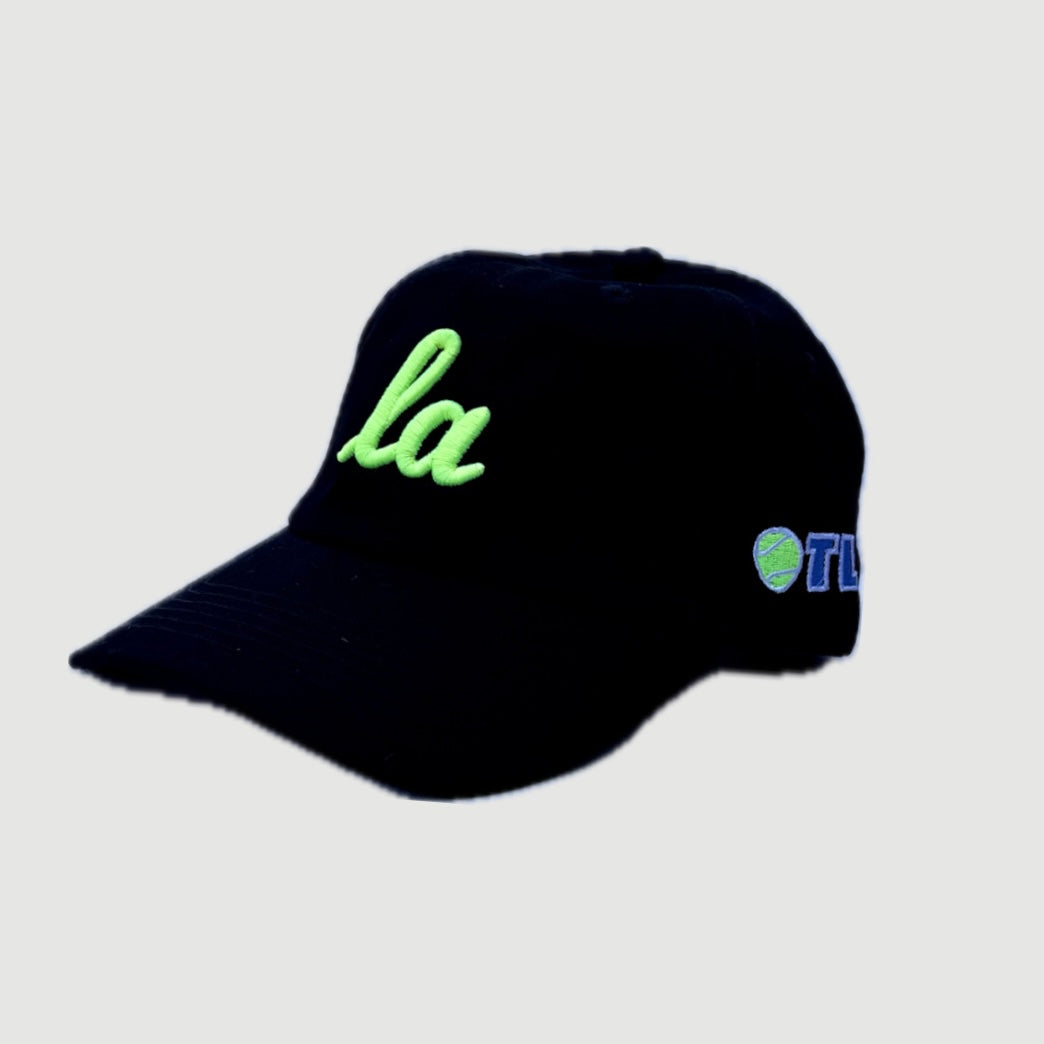 OTL LA TENNIS DADS CAP (BLACK)