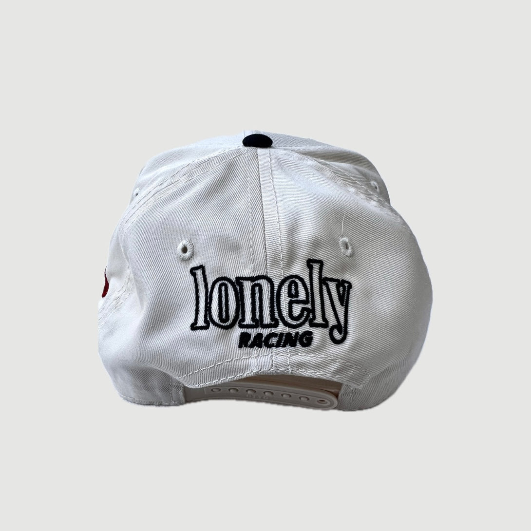 ONLY THE LONELY PARANOIA RACING HAT (NATURAL/BLACK)