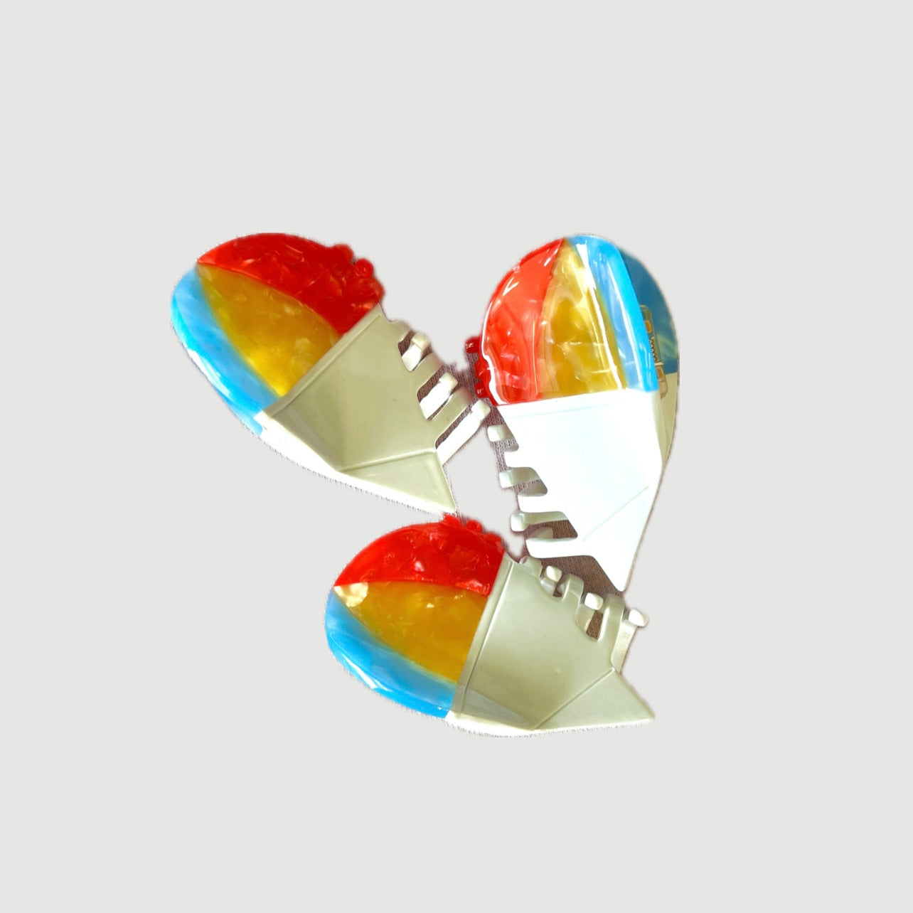 ONLY THE LONELY ACETATE SNOW CONE HAIR CLIP