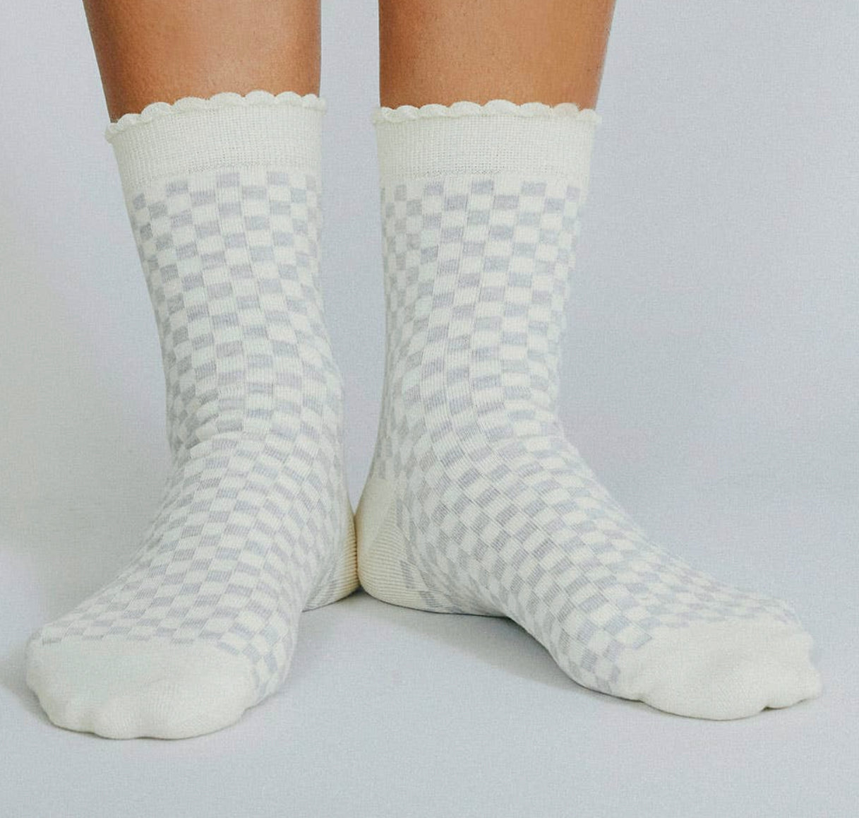 TAILORED UNION SOCKS ANNIE (HEATHER OAT)