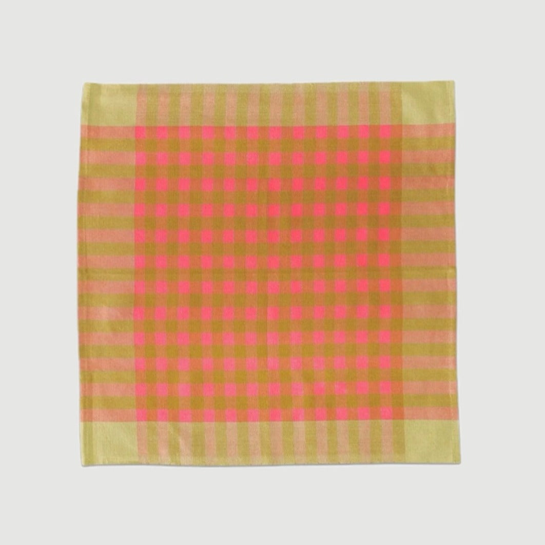 ALL ROADS GRID NAPKIN PAIR (PALOMA)