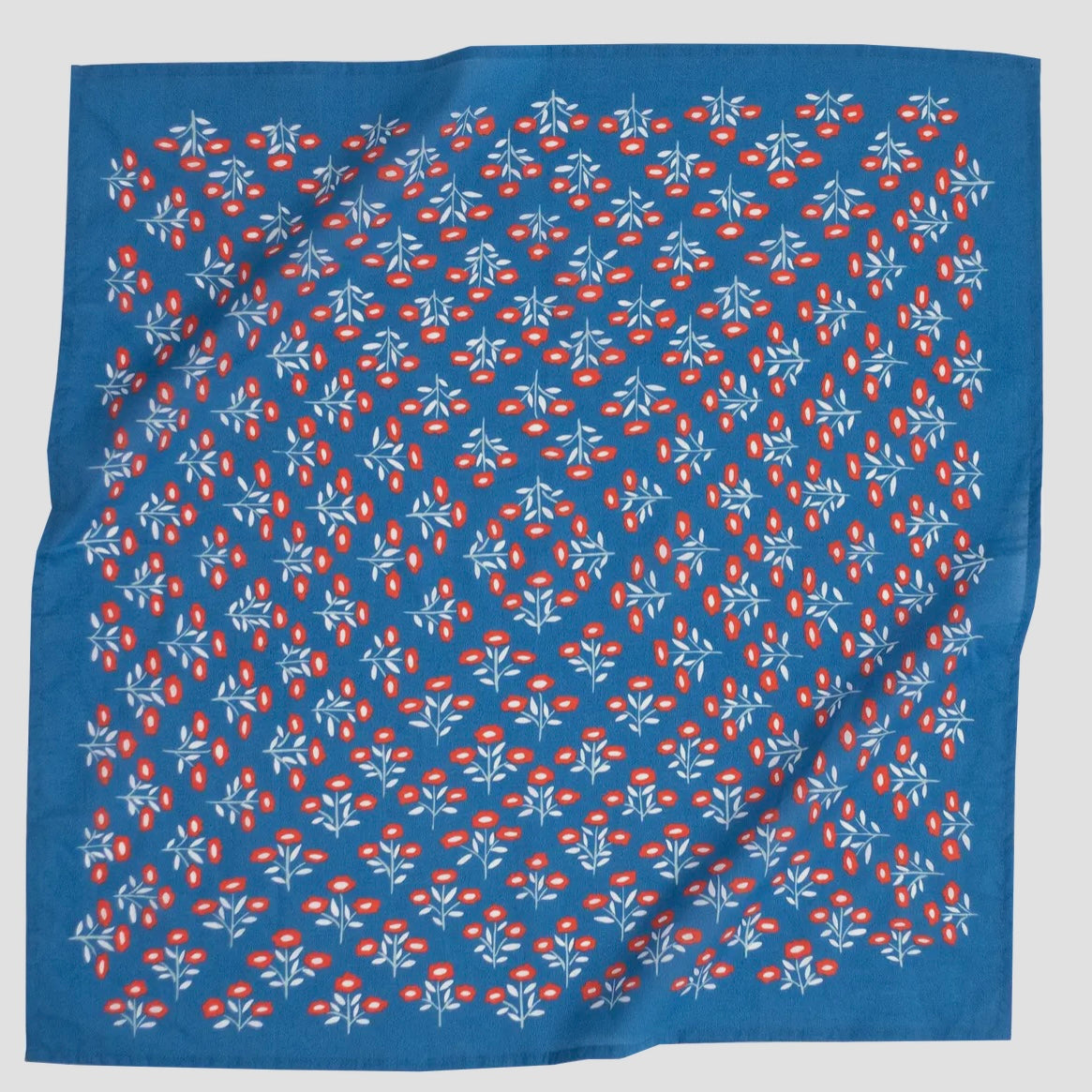 JULIET BLUE BANDANA SCARF