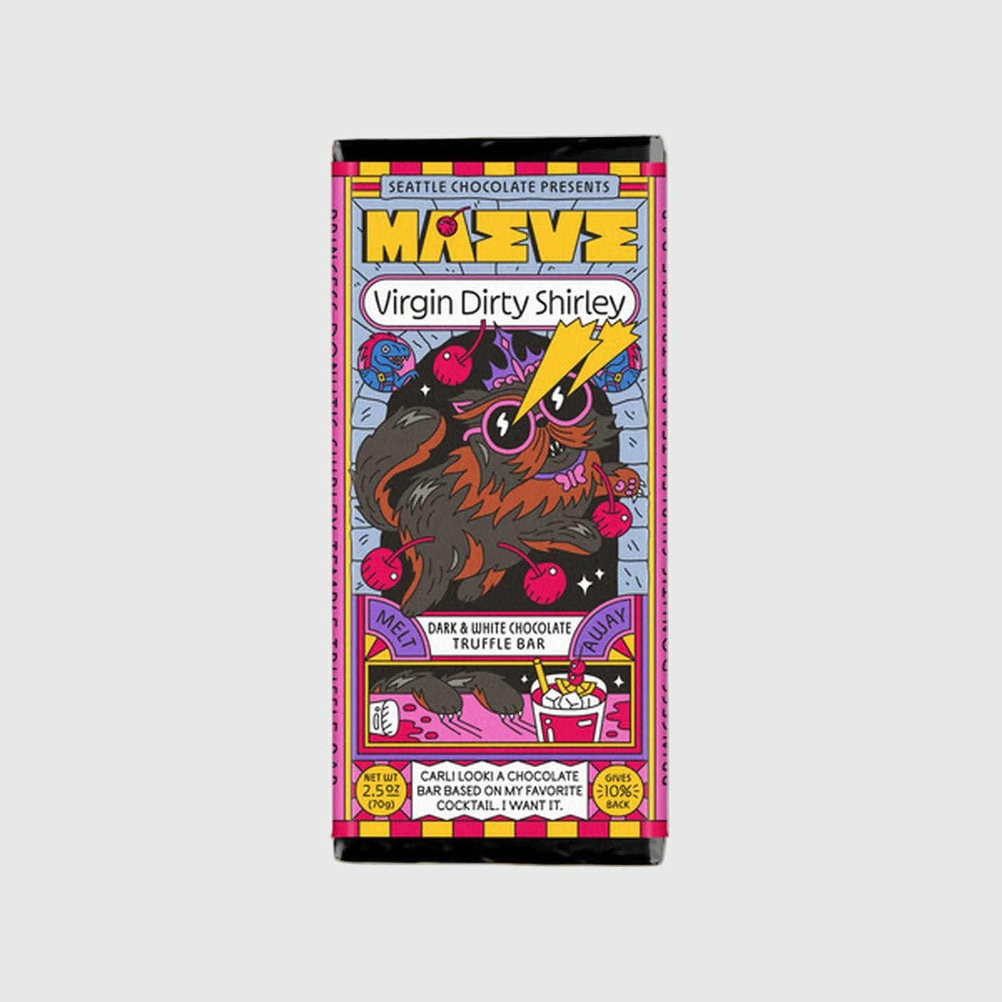 MAEVE VIRGIN DIRTY SHIRLEY CHOCOLATE TRUFFLE BAR