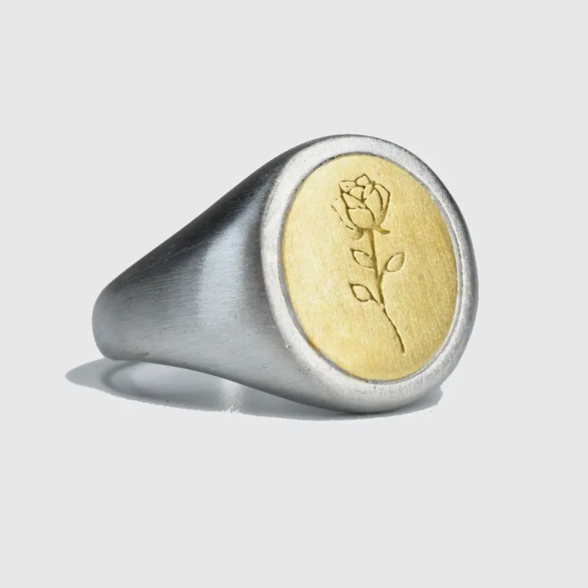 ROSE RING CURATED BASICS STAINLESS STEEL RING JEWELRY