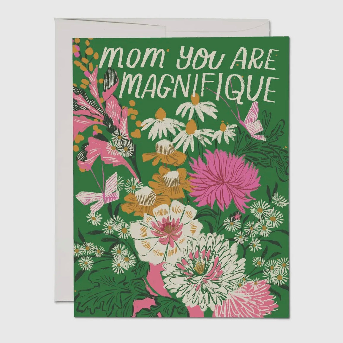MOM YOU ARE MAGNIFIQUE MOTHER'S DAY GREETING CARD (RED CAP CARDS)