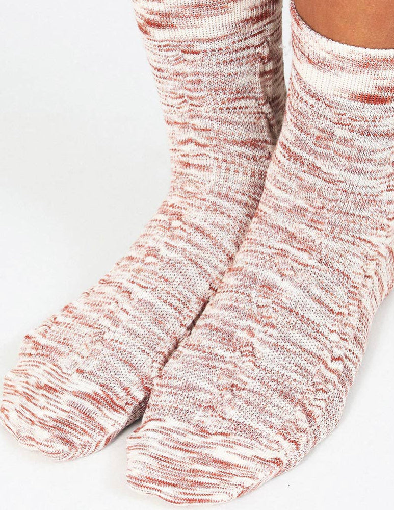 TAILORED UNION SOCKS CABLE (CLAY)