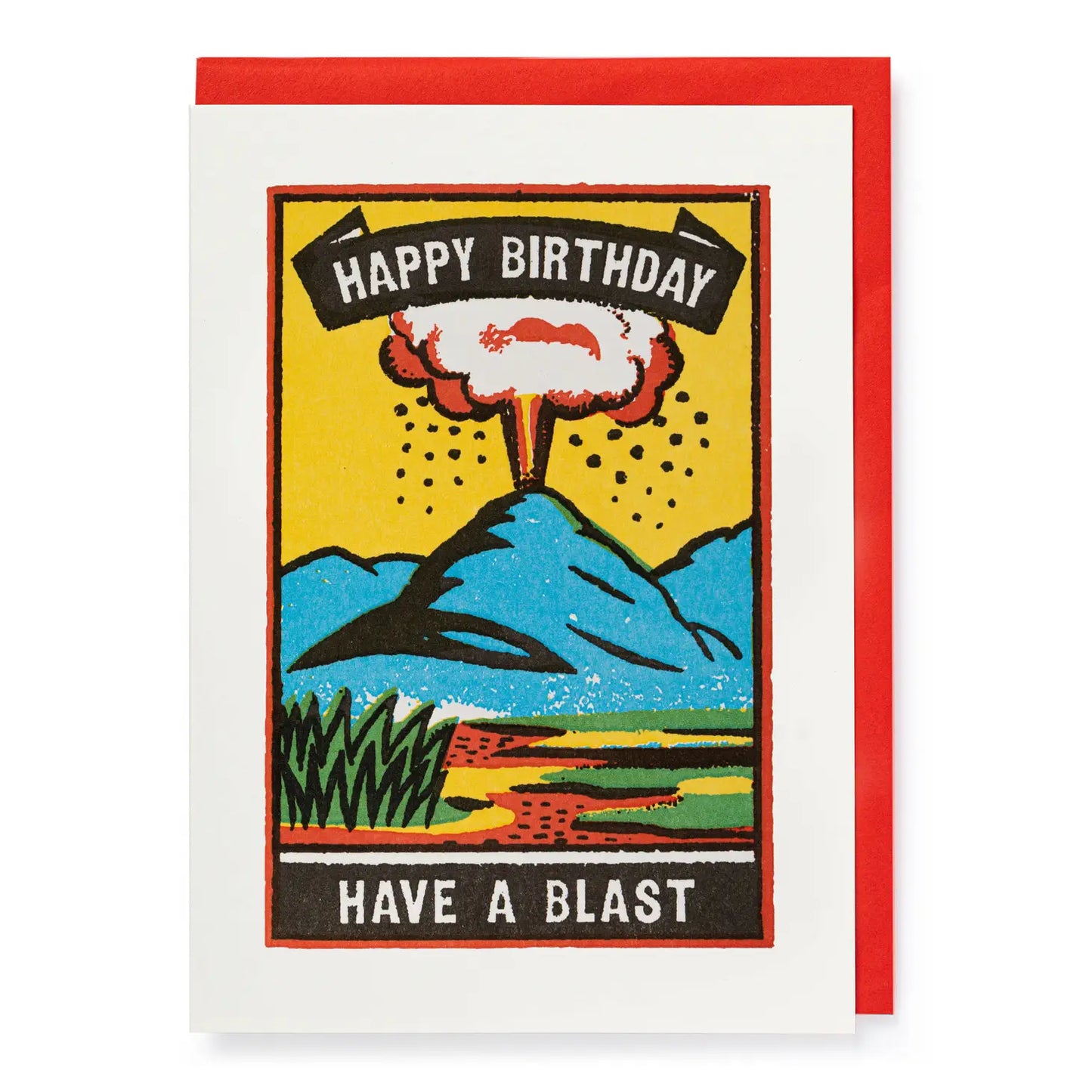 HAPPY BIRTHDAY HAVE A BLAST GREETING CARD ARCHIVIST GALLERY