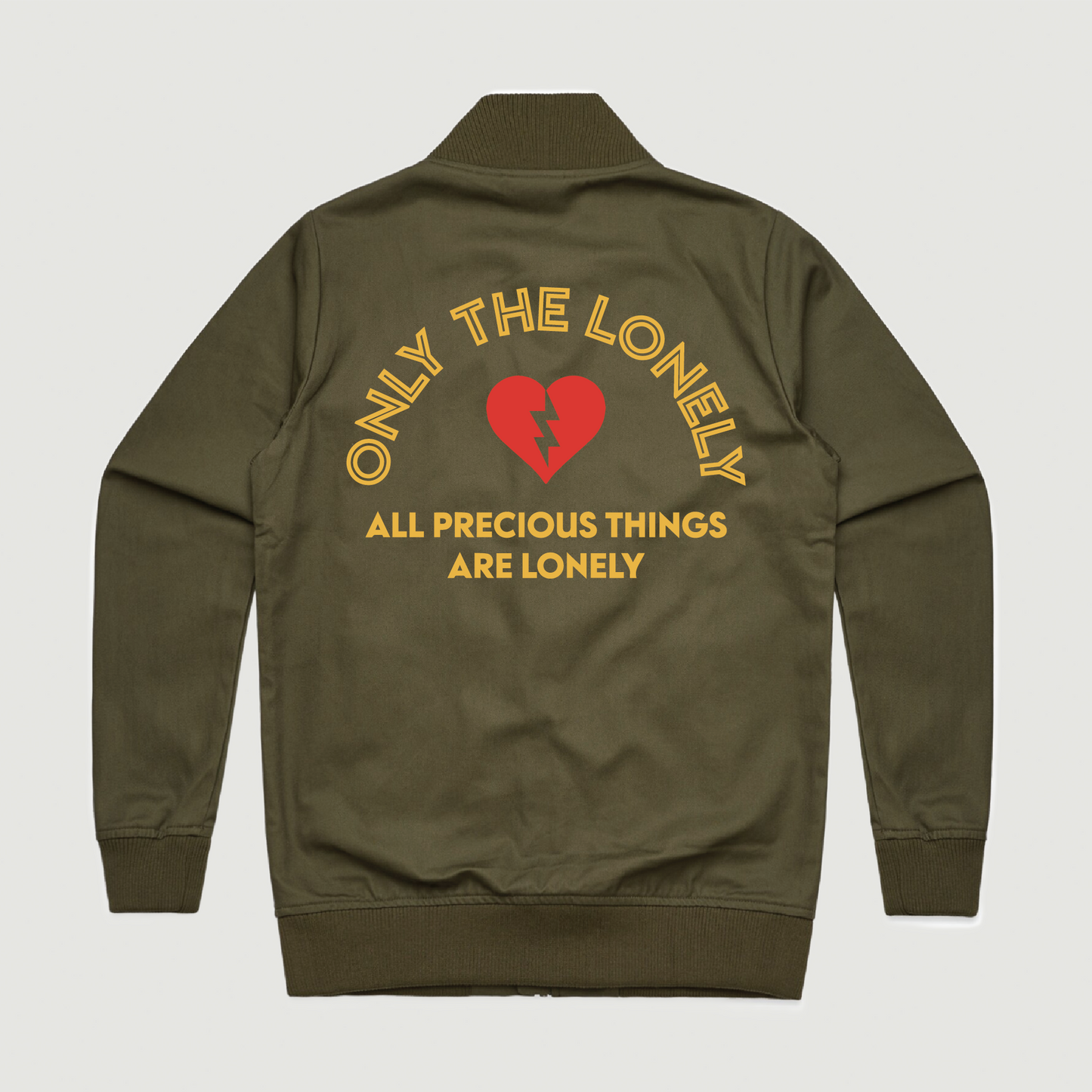 ONLY THE LONELY BOMBER JACKET (GREEN)