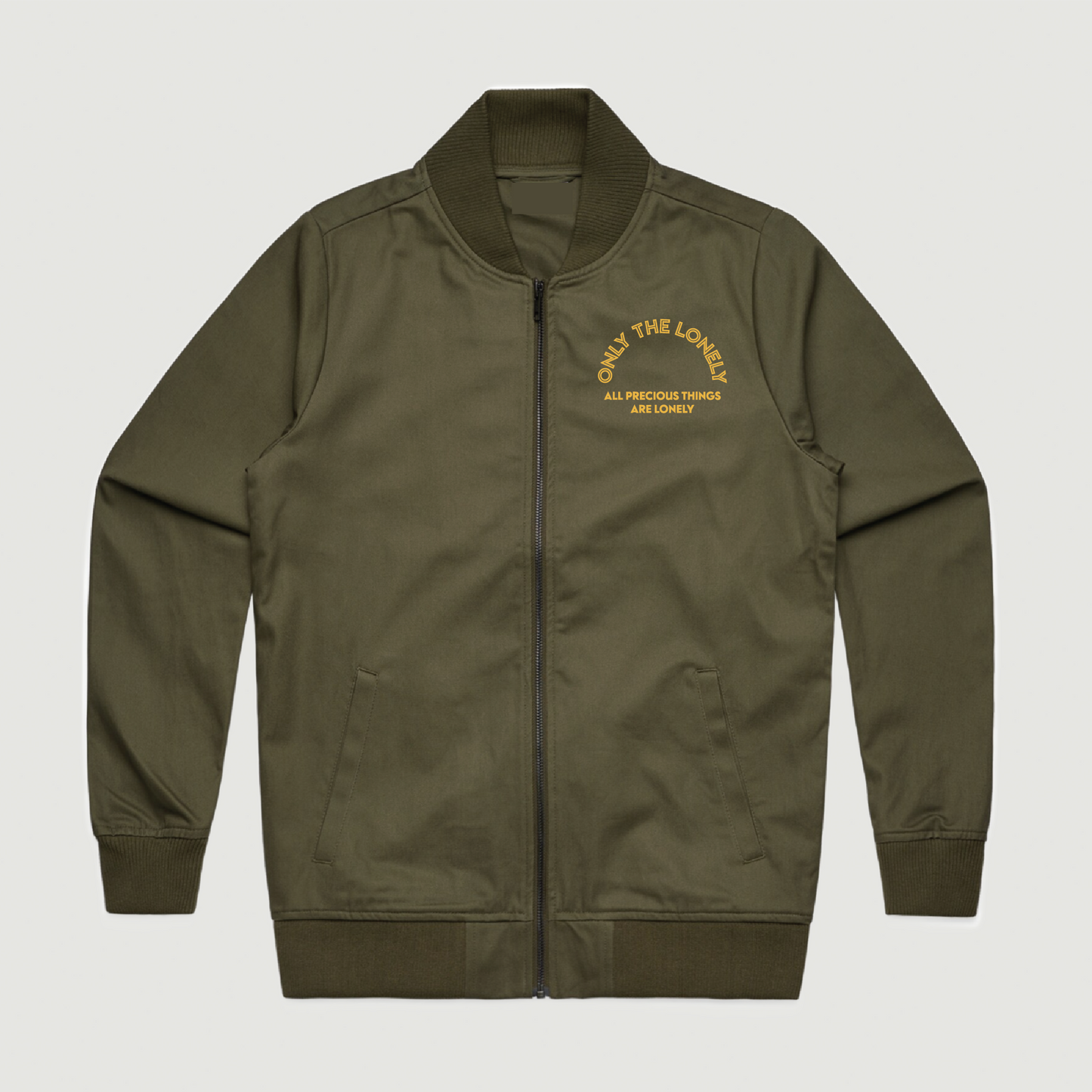 ONLY THE LONELY BOMBER JACKET (GREEN)
