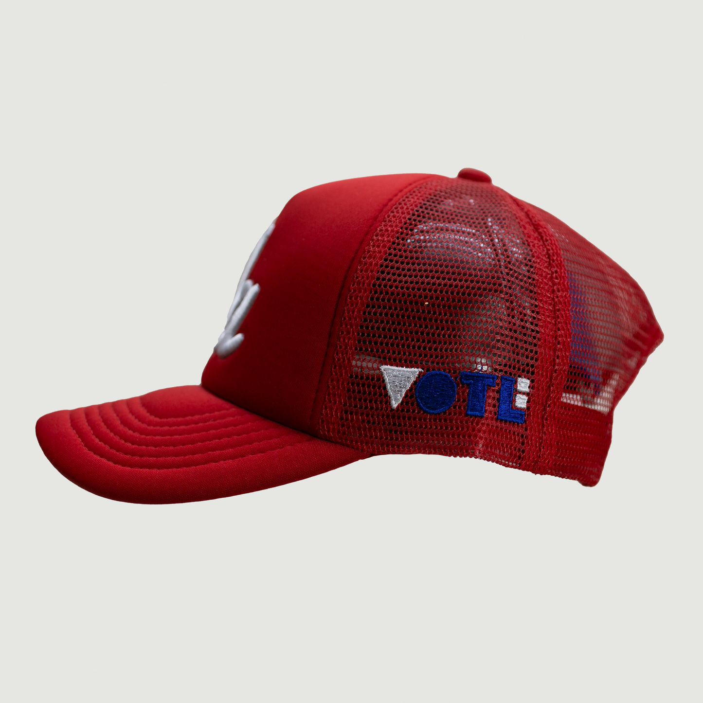 ONLY THE LONELY VOTE SCRIPT LA FOAM TRUCKER (RED)
