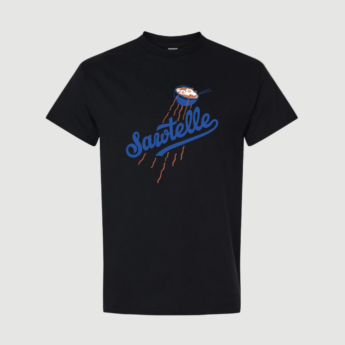 SAWTELLE RAMEN (BLACK) T-SHIRT