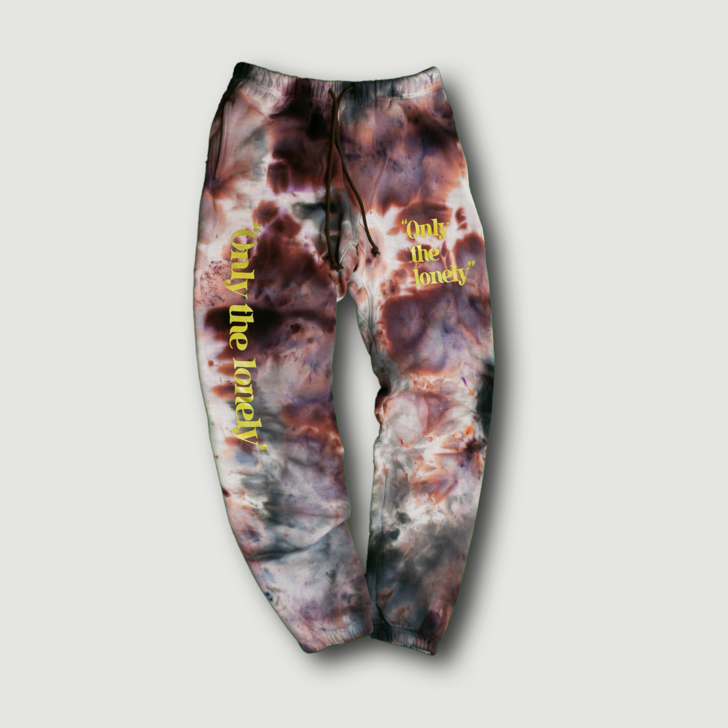 ICE DYE SWEATPANTS SMOKEY ROSE / GREY