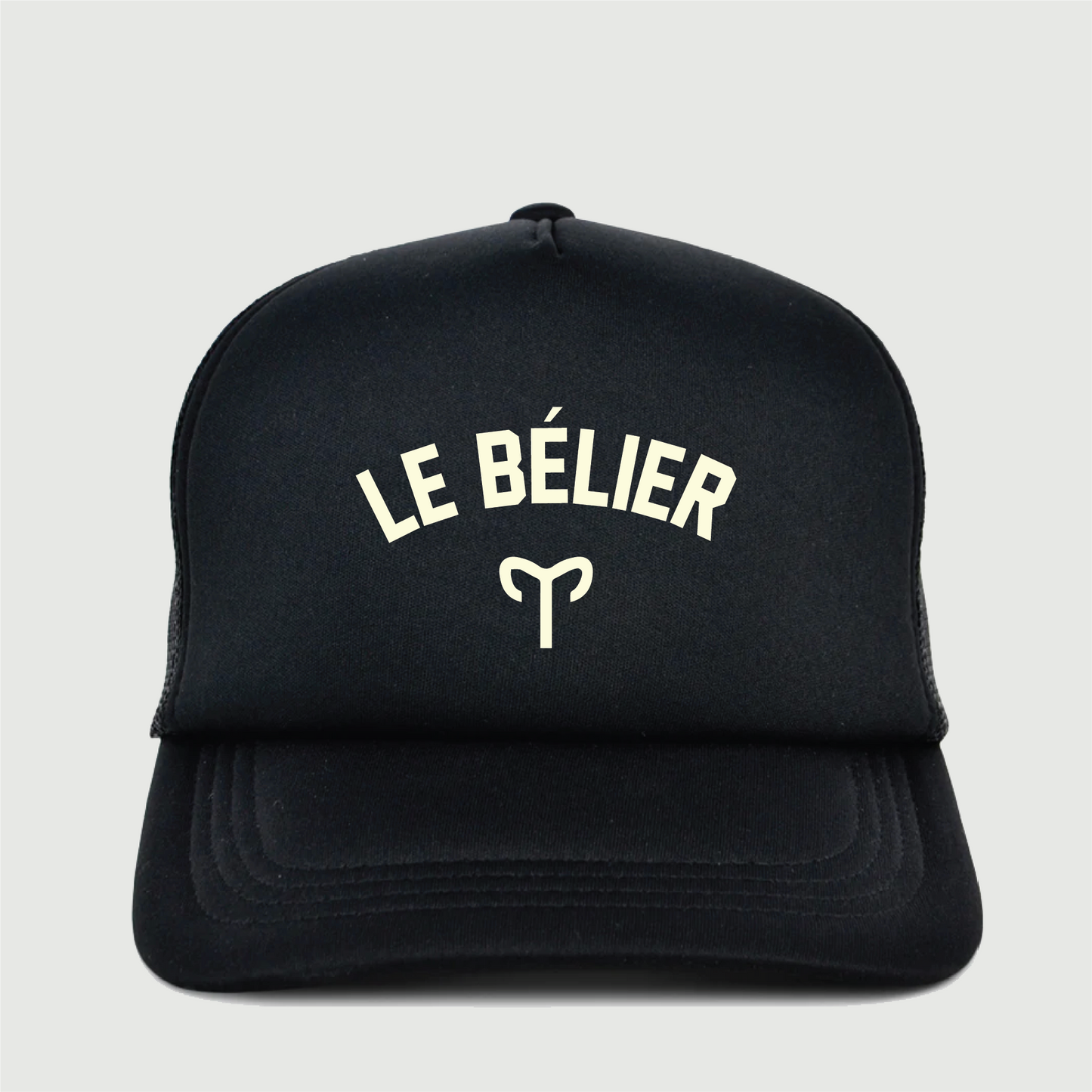 COLLECTION DE ZODIAQUE FRANÇAIS FOAM TRUCKER (Black)