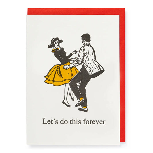 LET'S DO THIS FOREVER GREETING CARD ARCHIVIST GALLERY