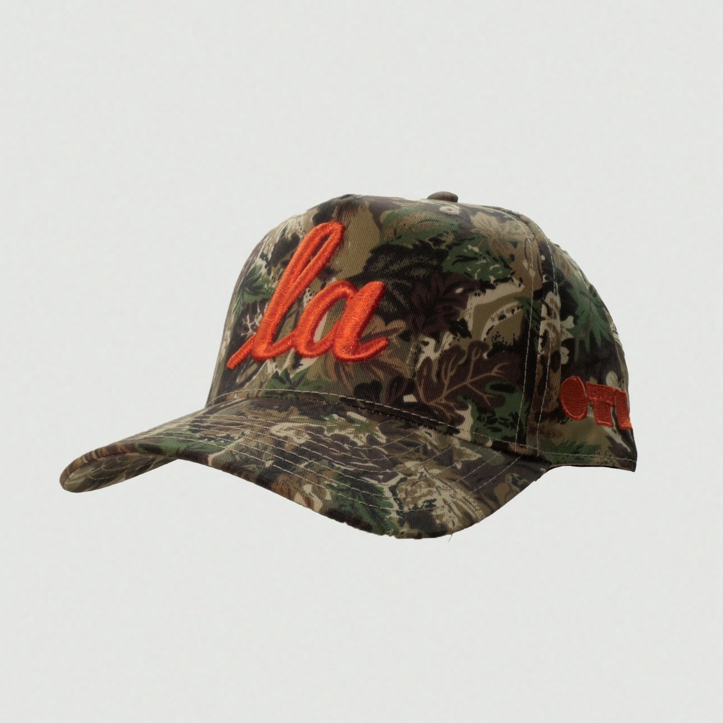 ONLY THE LONELY SCRIPT LA PRO HAT (CAMO/FLO ORANGE)