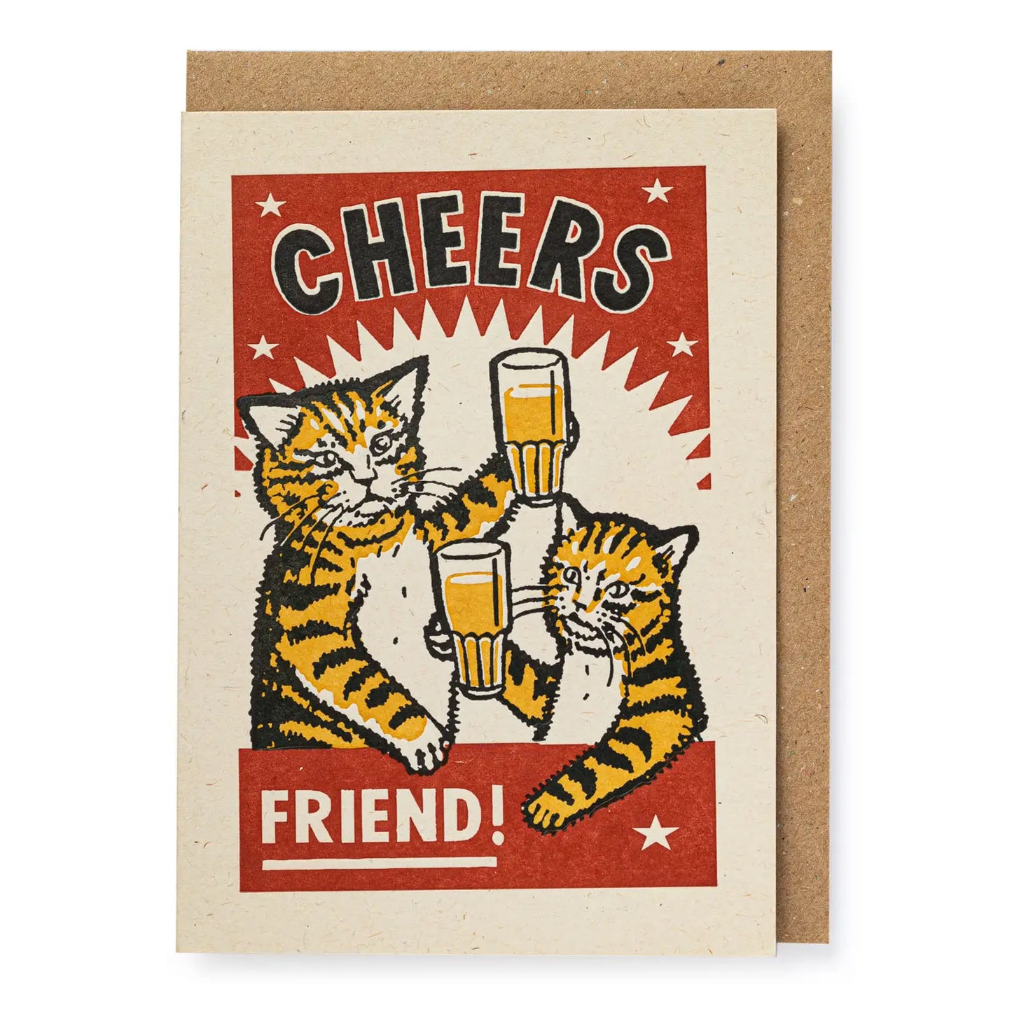 CHEERS FRIEND GREETING CARD ARCHIVIST GALLERY
