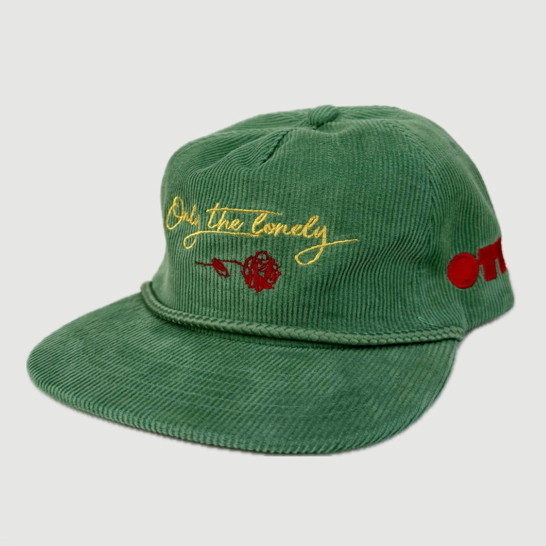 OTL ROSE BROKEN HEARTS CLUB CORDUROY 5 PANEL (GREEN)