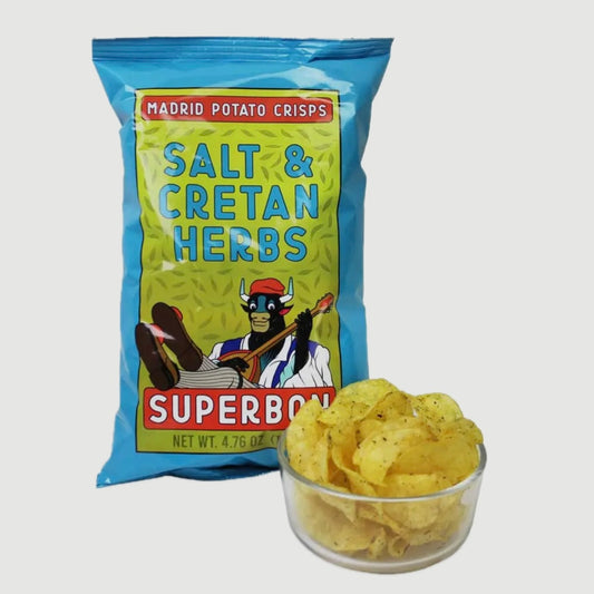 SUPERBON CHIPS de MADRID  SALT + CRETAN