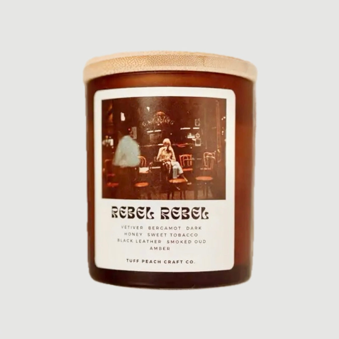 REBEL REBEL CANDLE TUFF PEACH CRAFT CO.
