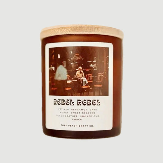 REBEL REBEL CANDLE TUFF PEACH CRAFT CO.