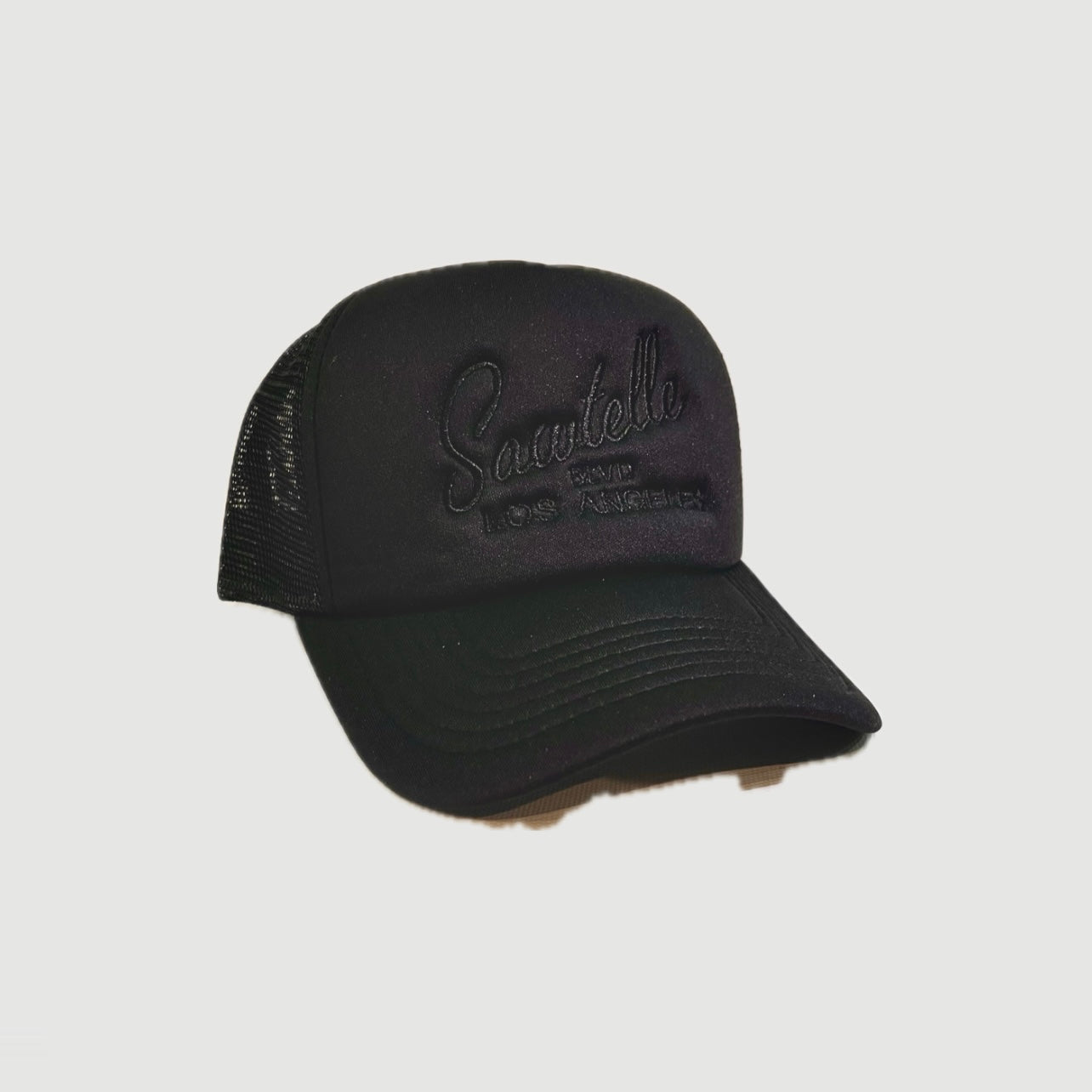 ONLY THE LONELY SAWTELLE FOAM TRUCKER (BLACK/BLACK)