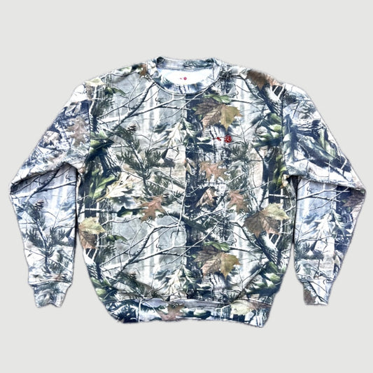 REAL TREE CAMO CREWNECK SWEATSHIRT ONLY THE LONELY