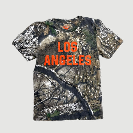 LOS ANGELES T-SHIRT SHIRT REALTREE CAMO ONLY THE LONELY