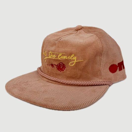 OTL ROSE BROKEN HEARTS CLUB CORDUROY 5 PANEL (saucey peach)