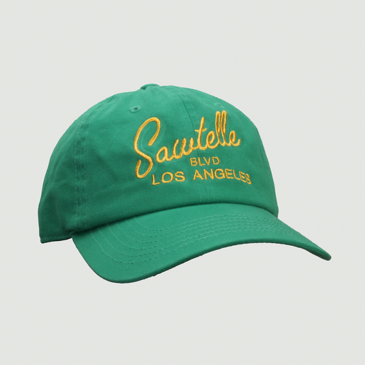 ONLY THE LONELY SAWTELLE DAD'S CAP (GREEN GOLD)