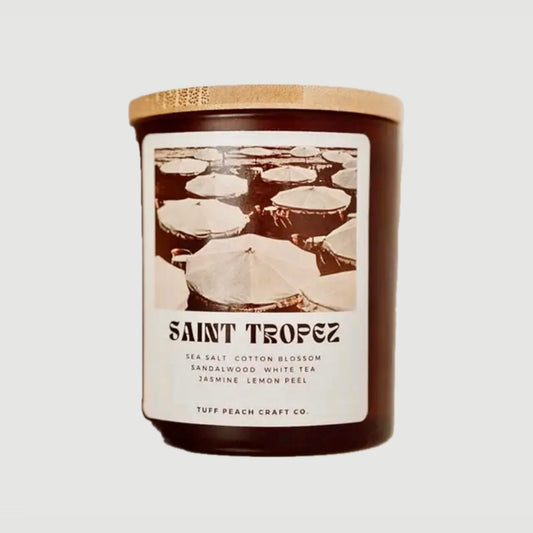 SAINT TROPEZ CANDLE TUFF PEACH CRAFT CO.