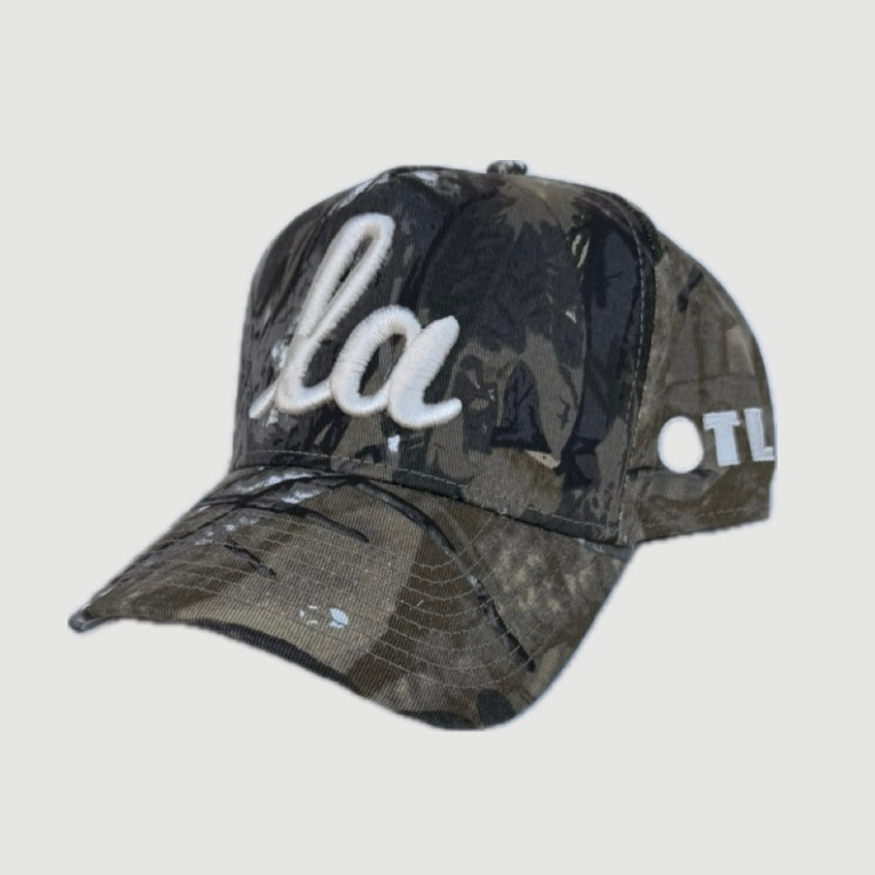 ONLY THE LONELY PRO HAT SCRIPT LA (SNOW CAMO / IVORY)