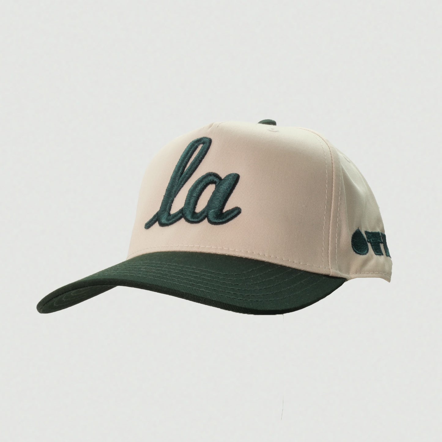 ONLY THE LONELY SCRIPT LA PRO HAT (NATURAL/GREEN)