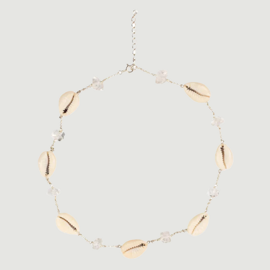 THE CRYSTAL BOUTIQUE THE CANGGU CHOKER SILVER