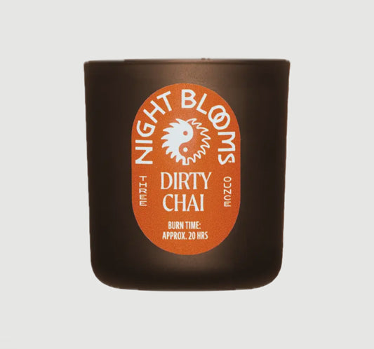 NIGHT BLOOMS MINI DIRTY CHAI CANDLE