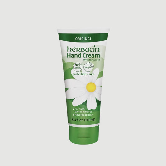 HERBACIN ORIGINAL HAND CREAM LOTION 3.4 Fl. oz.