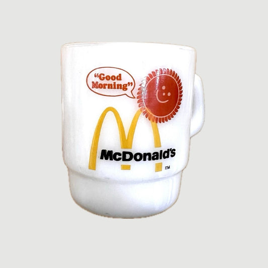 MCDONALDS MUG CUP GLASS VINTAGE