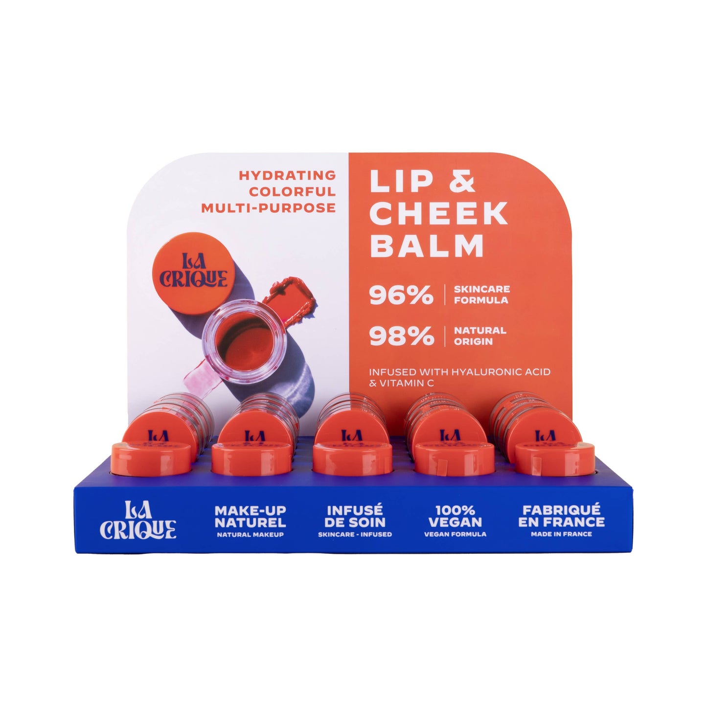Tinted Lip Balm & Moisturizing Blush - 01 Nude Beige 0.17oz