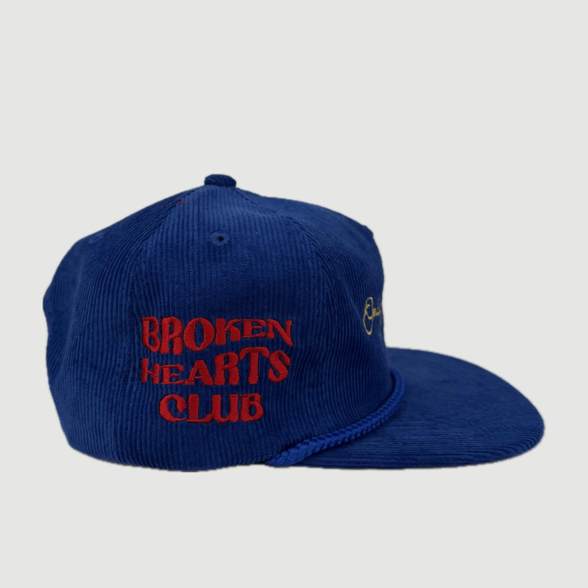 OTL ROSE BROKEN HEARTS CLUB CORDUROY 5 PANEL (ROYAL BLUE)