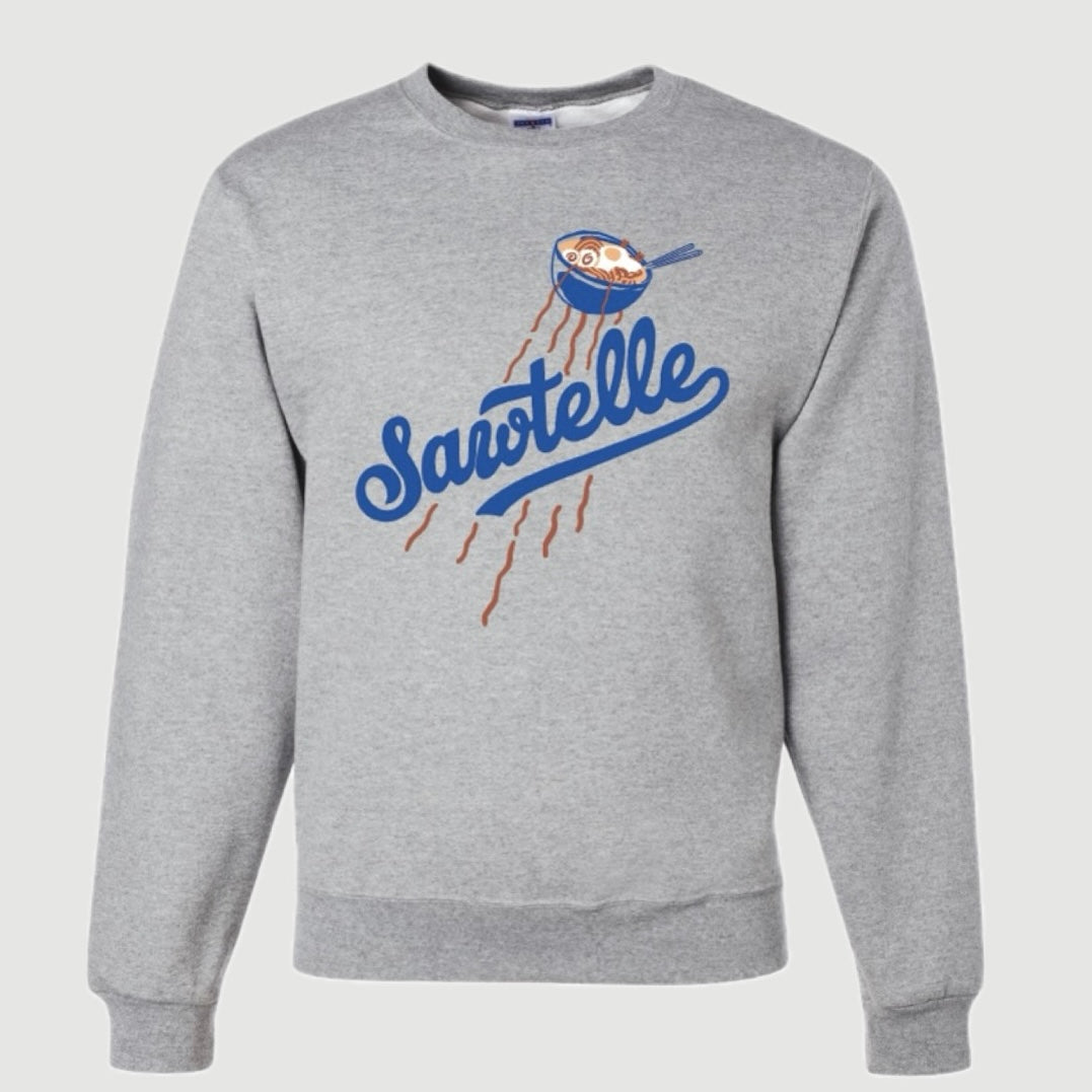 SAWTELLE RAMEN SWEATSHIRT CREWNECK (HEATHER)